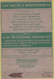 Matchbook Cover - Elgo Ventilating Specialties Detroit MI 40 Strike