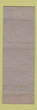 Matchbook Cover - Fin n Claw Seafood Restaurant New York City lobster