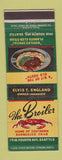 Matchbook Cover - The Brioler Crab Seattle WA