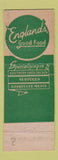 Matchbook Cover - The Brioler Crab Seattle WA