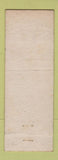 Matchbook Cover - DeRoo Motors Auto Repair Patchogue NY WEAR