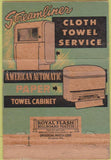 Matchbook Cover - Banner Linen Service Detroit MI CREASE 40 Strike