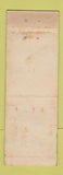 Matchbook Cover - Tauber's Restaurant Valley Streak LI NY WORN