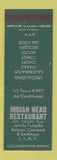 Matchbook Cover - Indian Head Restaurant Commack Smithtown LI NY