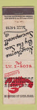 Matchbook Cover - Anthony's Hawthorne lobster MA Swampscott feature