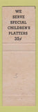 Matchbook Cover - Snuffy's Steaks lobster Scotch Plains NJ