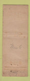 Matchbook Cover - Plaza Grill Lewiston ME Federal lobster