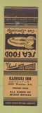 Matchbook Cover - Kaimuki Inn Honolulu Hawaii POOR BACK YELLOW WRITING