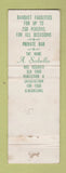 Matchbook Cover - A Sabella's Fish Grotto San Francisco CA