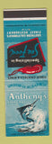 Matchbook Cover - Anthony's Fish Grotto La Jolla Mesa CA San Diego lobster