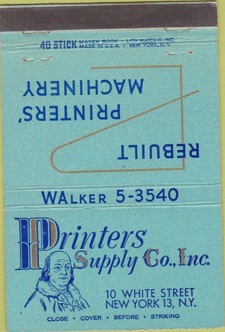 Matchbook Cover - South Carolina Tourism Columbia SC 40 Strike