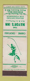 Matchbook Cover - Mayor's Inn Duncans Mill CA Mills low phone #