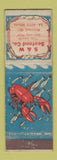 Matchbook Cover - S&W Seafood Atlanta GA WEAR