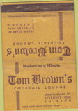 Matchbook Cover - Thermogas Propane IA IL WI POOR 40 Strike