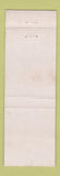 Matchbook Cover - Fred Wenner's Seahorse Fort Lauderdale FL