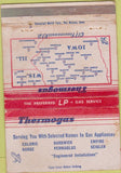 Matchbook Cover - The Buttery Chicago IL 40 Strike