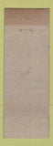 Matchbook Cover - Elite Restaurant Canton OH lobster