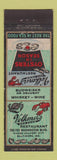 Matchbook Cover - Volkmer's Restaurant seafood Baltimore MD lobster
