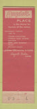 Matchbook Cover - Angelo's Place Gulfport MS seafood
