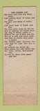 Matchbook Cover - Weigand's Cafe Lobster Lounge Pittsburgh PA