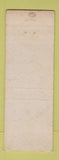 Matchbook Cover - Sportsmen's Club Cafe Eureka CA STAINED