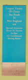 Matchbook Cover - Litchfield's Sea Grill Boston MA lobster feature WEAR