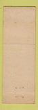 Matchbook Cover - Saw Cabinet Company Los Angeles CA MISCUT 30 Stick MISPRINT