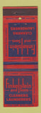 Matchbook Cover - Finkelstein and Sons Cleaners