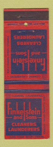 Matchbook Cover - Finkelstein and Sons Cleaners