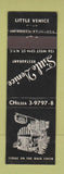 Matchbook Cover - Little Venice Restaurant New York City