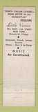 Matchbook Cover - Little Venice Restaurant New York City