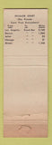 Matchbook Cover - The Snack Bar Chicago Heights IL RED