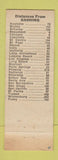 Matchbook Cover - Octagon Cafe Banning CA