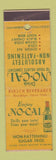Matchbook Cover - No Cal Ginger Ale Soda Root Beer Cola Brooklyn NY