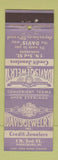 Matchbook Cover - Davis Jewelry Harrisburg PA