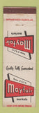 Matchbook Cover - Mayfair Grocery Stores MD?