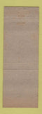 Matchbook Cover - Franklin Process Dyers Providence RI Benjamin