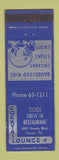 Matchbook Cover - Zichex Drive In Restaurant Tampa FL