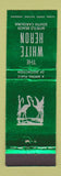 Matchbook Cover - The White Heron Myrtle Beach SC