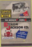 Matchbook Cover - Lackland Air Force Base San Antonio TX POOR 40 Strike