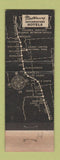 Matchbook Cover - Fred Harvey Cross Roads Room Dearborn Station Chicago IL WEAR
