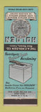 Matchbook Cover - Holden Metal Hardening  New Haven CT