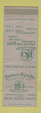 Matchbook Cover - Freeman and Son REO Trucks Jacksonville Miami FL WEAR