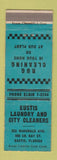 Matchbook Cover - Eustis Laundry City Cleaners FL