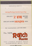 Matchbook Cover - New Orleans 1959 National Sellers girlie WORN 40 Strike