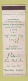 Matchbook Cover - Peter's Red Hook Inn NY WEAR