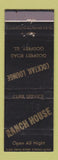 Matchbook Cover - Ranch House Godfrey IL