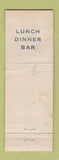 Matchbook Cover - Le Veau D'Or New York City French Restaurant WEAR