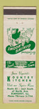 Matchbook Cover - Vopatek's Kountry Kitchen Elmhurst IL WEAR
