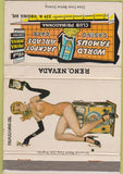 Matchbook Cover - American Express Credit Card Mexico 40 Strike